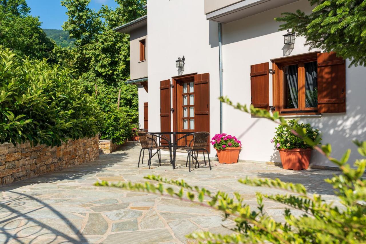 Άλυσσος Suites Tsagarada Bagian luar foto